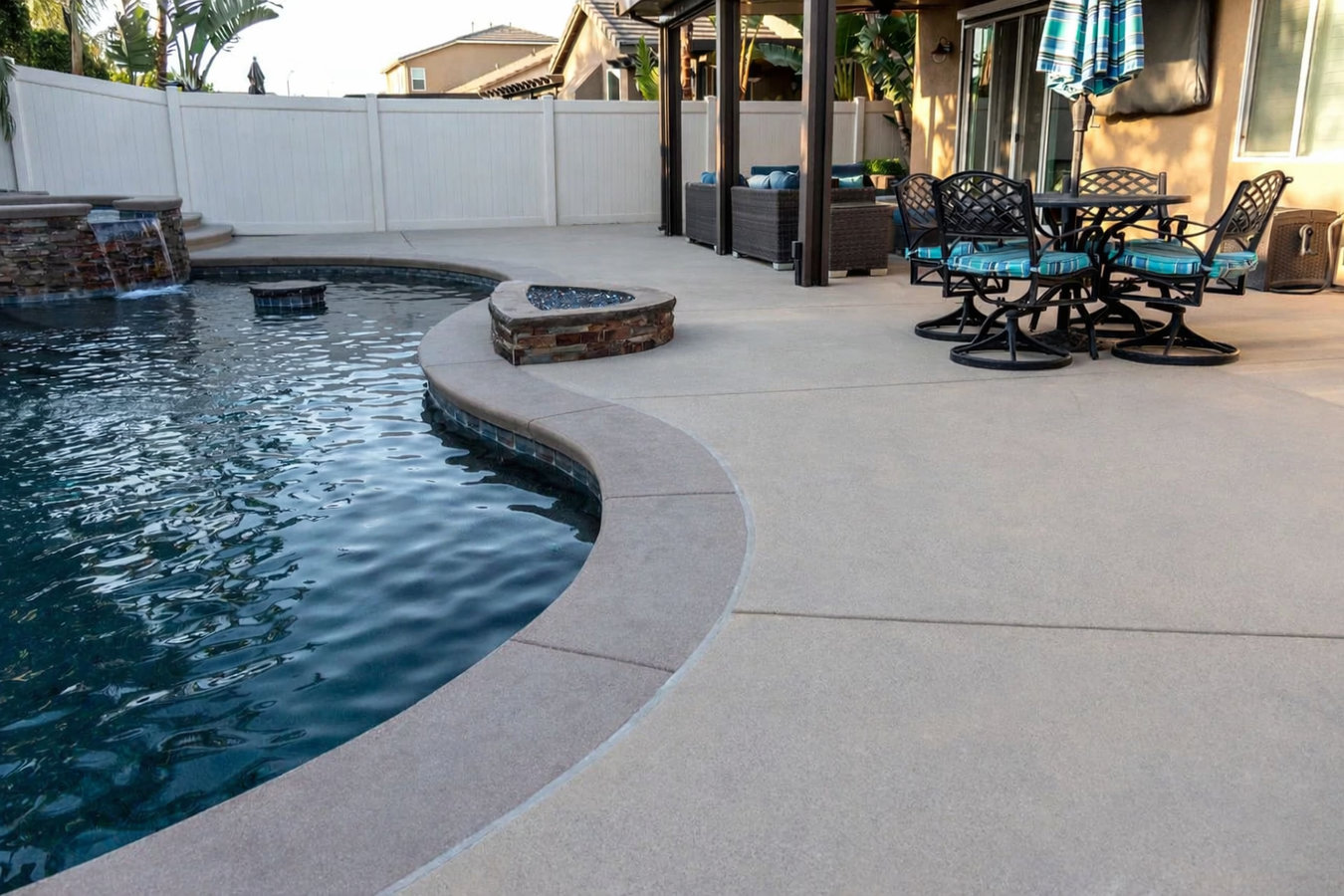 Concrete pool decks in Dothan, AL